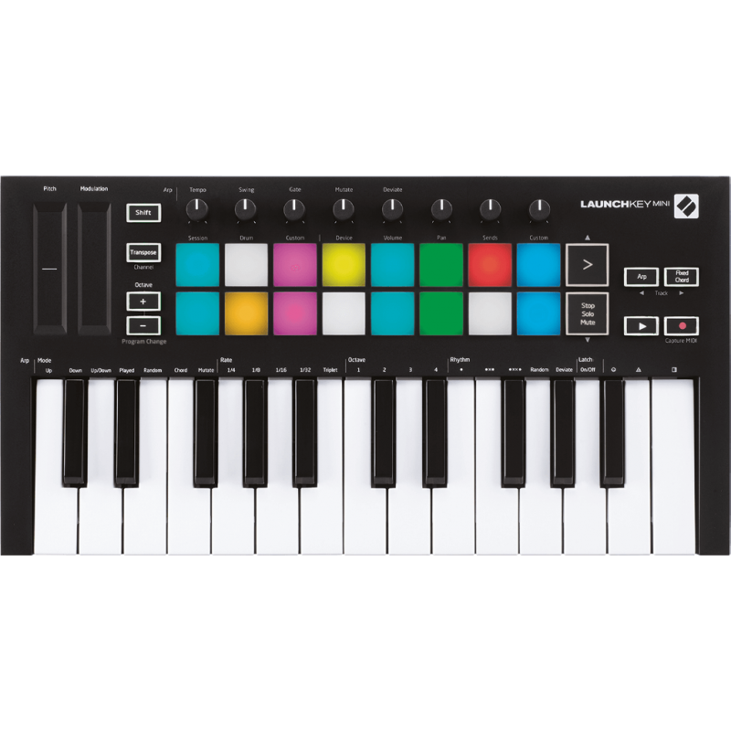 MIDI ( миди) клавиатура NOVATION LaunchKey Mini MK3